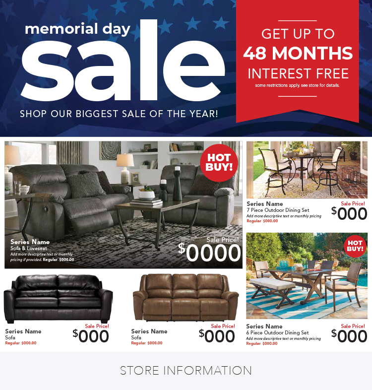 Memorial Day Sale