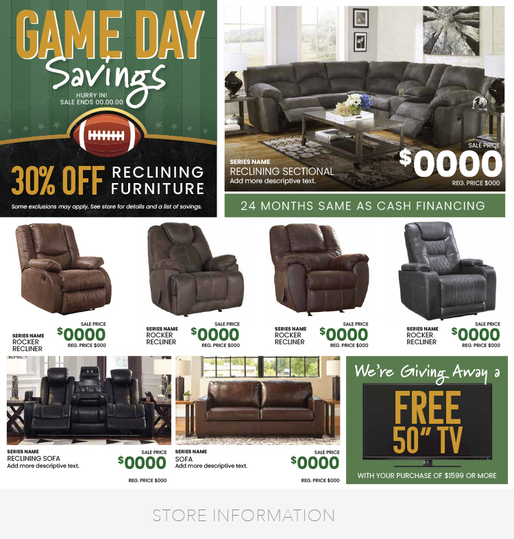 Game Day Savings 2022