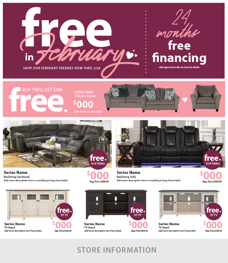 Free in February 2023