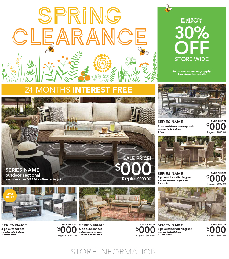 Spring Clearance Sale 2023