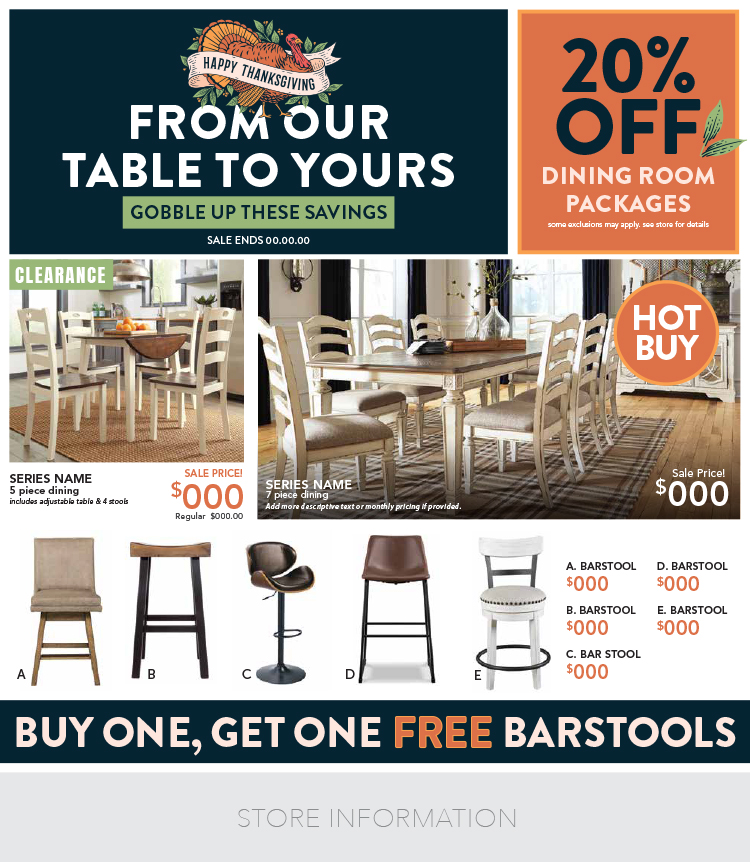 2023 Thanksgiving Sale