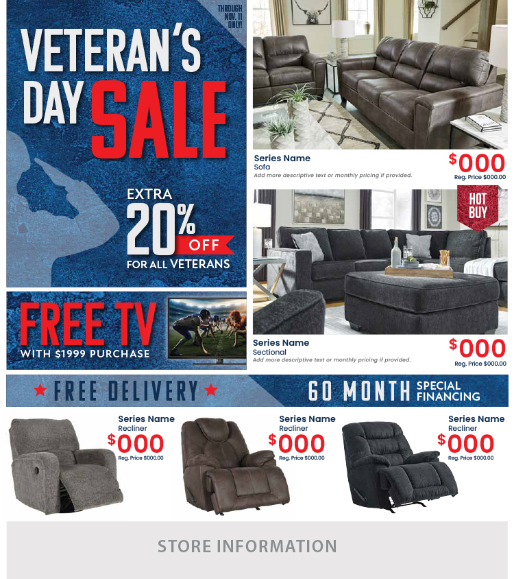 Veteran's Day Sale 2023