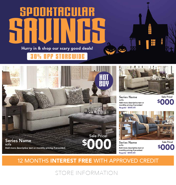 Halloween Spooktacular Savings