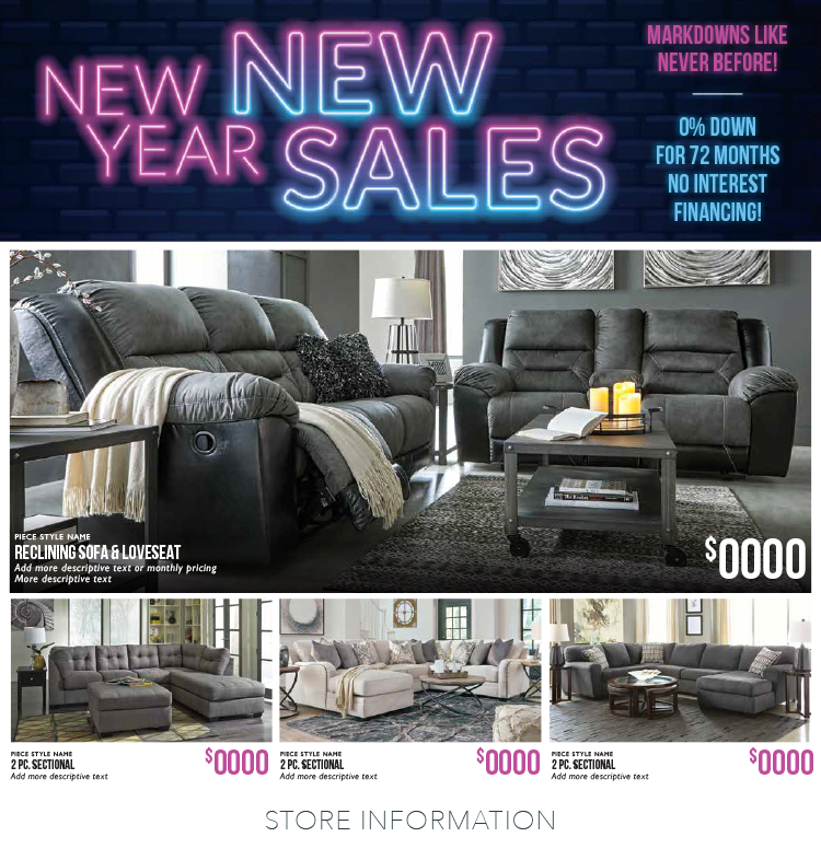 New Year, New Sales