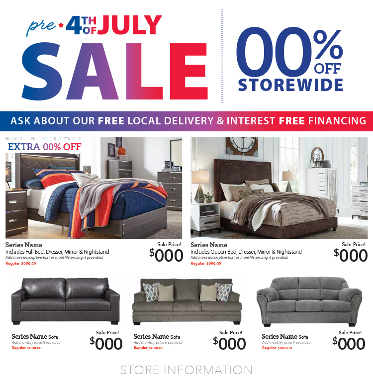 Pre 4th of July Sale